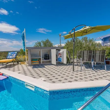 Poolincluded - Seaview Villa Nika Posedarje